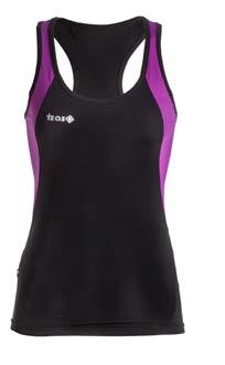 Elastane 195gr/m² Lightweight and breathable tank top.