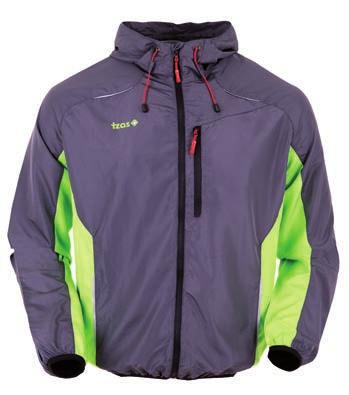 103 CRISTOPH 30D/30D 60 gr/m² Ultra light fabric Windproof, water resistent and breathable.