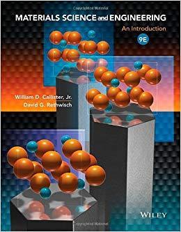 Bibliografía William D. Callister, Jr., David G. Rethwisch, Materials Science and Engineering an introduction, 9th edition, Wiley: NJ, 2014.