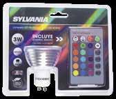 500 Reflector Jeta LED 10W, 850lm, luz cálida o fría, Sylvania Código: