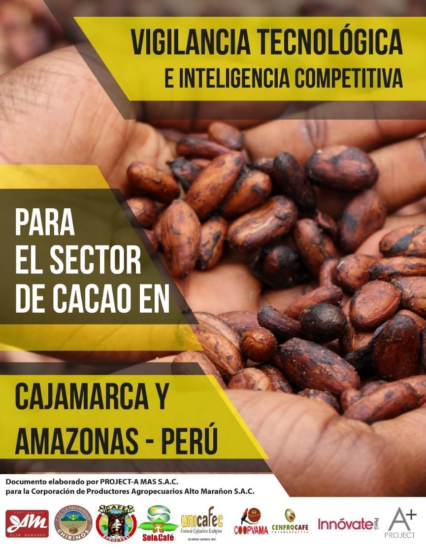 LIMITED. 14 Resultados Se identificaron tecnologías emergentes que contribuyeron a mejorar la cadena productiva de cacao en Perú.