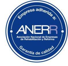 Sello de Calidad ANERR PDR acciones Desde ANERR exigimos que nuestros asociados aporten seriedad profesional y eficiencia laboral.