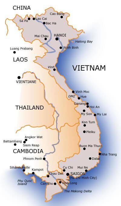 RESUMEN DE ITINERARIO Día 1. Llegada a Ho Chi Minh Día 2. Túneles de Cu Chi Día 3. El Delta del Mekong Día 4. Delta del Mekong y vuelo a Da Nang Hoi An Día 5. Día libre en Hoi An Día 6.
