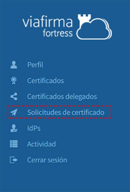 5 FUNCIÓN DE LA SECCIÓN SOLICITUDES DE CERTIFICADO Un certificado de firma digital alojado en la nube es idéntico en sus funciones a un certificado digital tradicional.