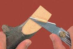 Cuchillas especiales cutters para artesanos 1.3 Cuchilla 20 mm Especial para madera 20 mm 55 mm 105 mm CKB-2 5,02 1.