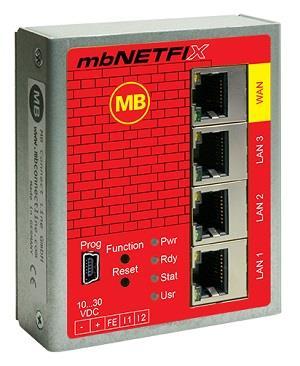 mbnetfix: El primer Firewall para protección de equipos de planta El concepto de Ciberseguridad de las máquinas es un nuevo e inevitable cambio para la industria.