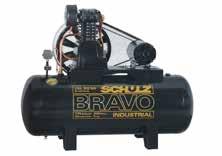 BRAVO CSL BR/200 piés³/min 425 l/min 3 hp 2,25 kw 140
