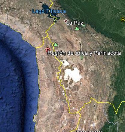 Bolivia y Perú.