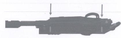 (Figura 5) 3. Tire hacia atrás del cerrojo hasta el tope utilizando la palanca. (vea sección 2.3.3) 4. Libere el cierre del cañón con una llave. (Figura 6). Retire el cañón.
