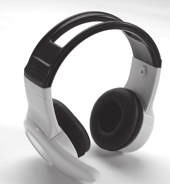 Ajuste del volumen del Easi-Headset El Easi-Headset tiene un control de volumen en el auricular. El control de volumen se encuentra en el auricular derecho, en la parte trasera.