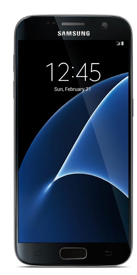 Samsung Galaxy S7 Es el teléfono inteligente sin el cual no puedes vivir. Con una pantalla grande y un perfil estilizado.