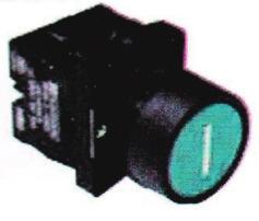 Elementos de mando y señalización O22 mm, plásticos Pulsadores con retorno Rasante REFERENCIA CONTACTO