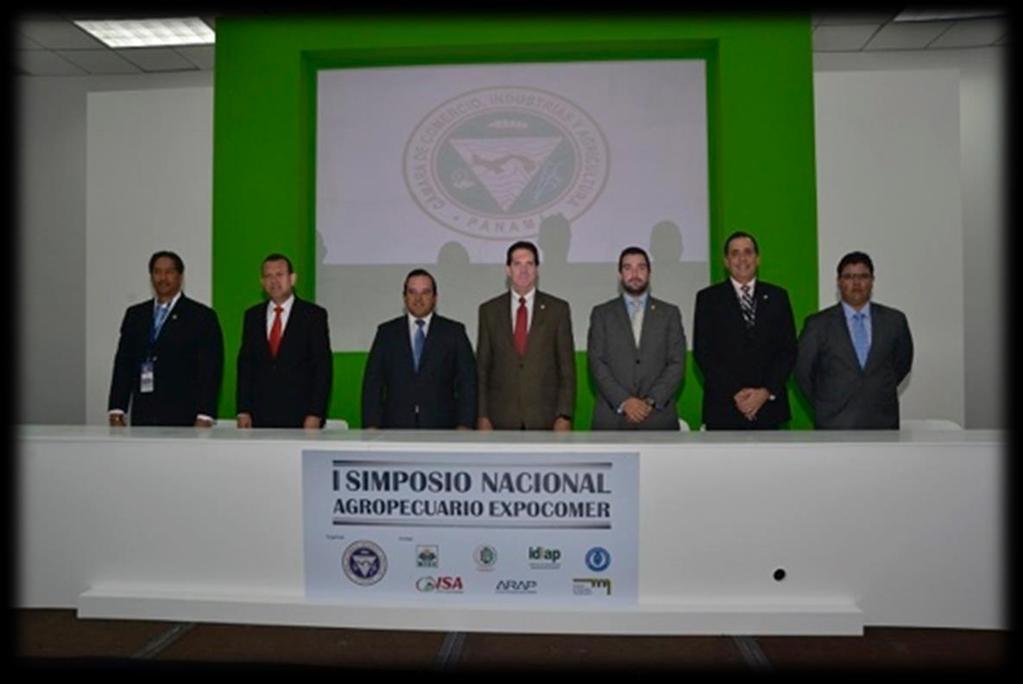 III SIMPOSIO NACIONAL AGROPECUARIO La Cámara de Comercio, Industrias y Agricultura de Panamá (CCIAP), en conjunto con el Ministerio de Desarrollo Agropecuario (MIDA), llevan cabo el Simposio Nacional