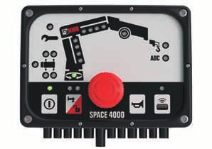 Beneficios clave Velocidad Seguridad Capacidad SPACE 4000 El sistema SPACE 4000 cuenta con el Control automático de tareas (ADC) y el Control automático de velocidad (ASC).