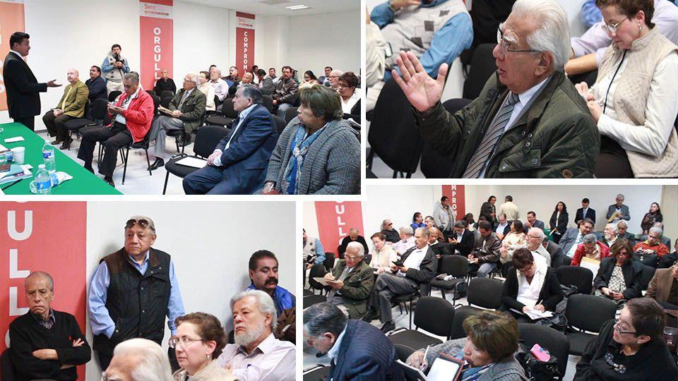 Reunión de orientación sobre el PENSIONISSSTE Ciudad de México, a 15 de febrero de 2016 El Presidente de la Comisión Ejecutiva de la Sección 60 del SNTE, Prof.