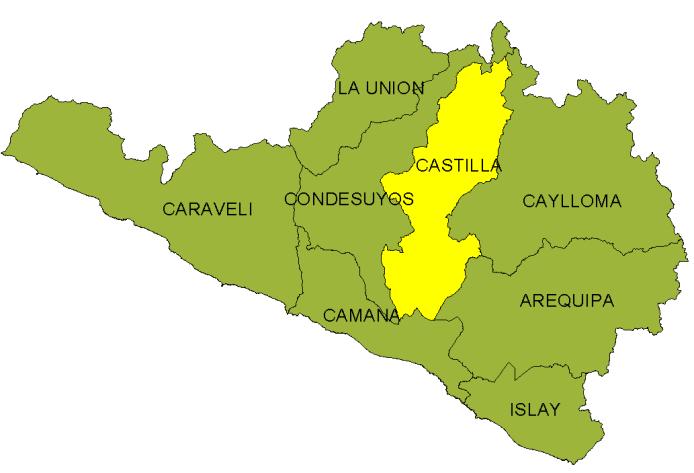 Departamento: Arequipa Provincia: Castilla Distrito: Choco Estado Civil