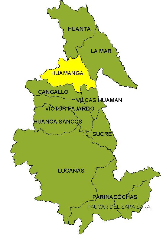 Departamento: Ayacucho Provincia: Huamanga Distrito: San José de Ticllas Estado