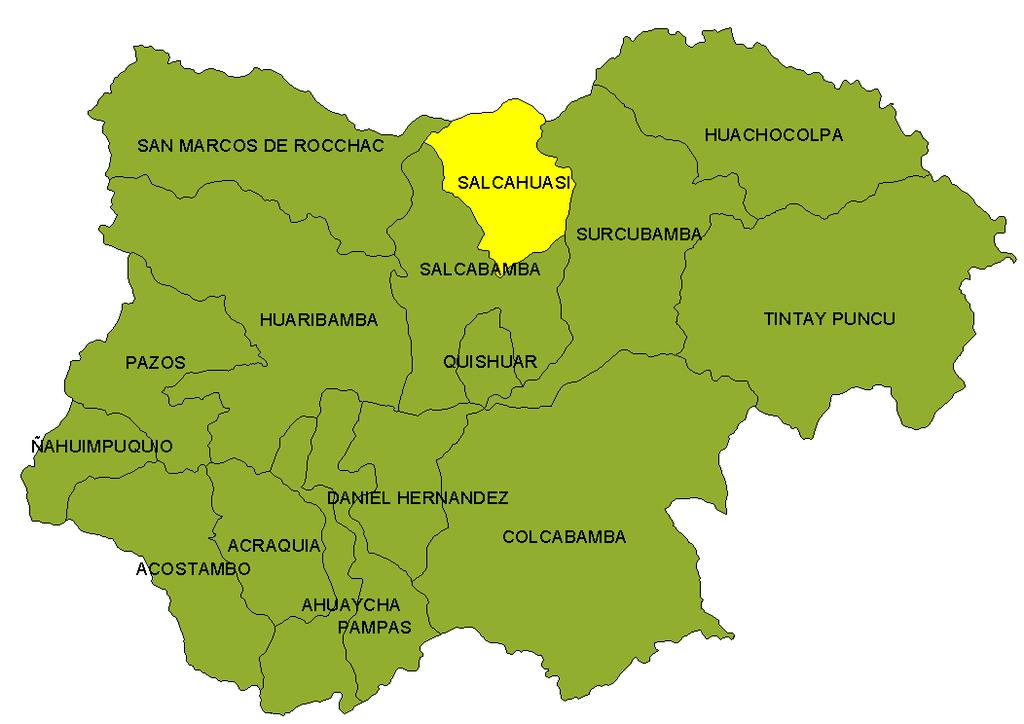 Departamento: Huancavelica Provincia: Tayacaja Distrito: Salcahuasi Estado Civil Total Soltero 576 708 1284 Casado 267 212 479 Viudo 14 14 Total 843 934 1777