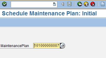 Proyectos de mantenimiento de horario SAP Menu SAP Menu --- Logistics --- Plant Maintenance --- preventive maintenance --- Maintenance Planning --- Maintenance Plans --- fijando la hora de horario de