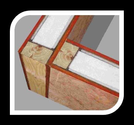 PANEL SIP VENTAJAS PANEL SIP es un panel estructural y térmico formado por dos placas de madera OSB y un núcleo de poliestireno expandido (EPS) de alta densidad.