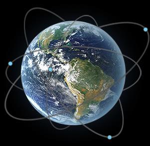 TRMM en sincronía con otros sensores espaciales constituyen el Sistema de Observación de la Tierra de la Administración Nacional de la Aeronáutica y del Espacio (NASA).