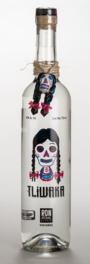 Bebidas Alcohólicas RON TLIWAKA 750 ML O-I MÉXICO Producto artesanal que plasma parte de la cultura mexicana a través de sus simbolismos, Impresión directamente a