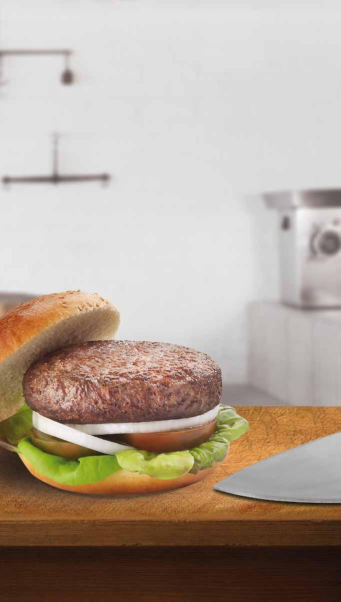 carnes de nuestra carnicería hamburguesas de 160g.