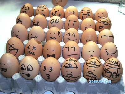 huevos para hacer pasteles.