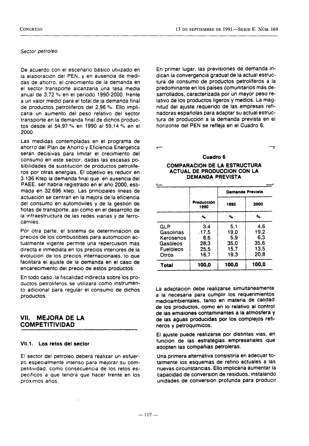CONGRESO 13 DE SEPTIEMBRE DE 1991.-SERIE E. NOM.