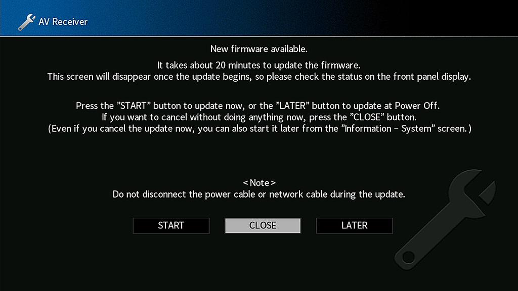 APÉNDICE Actualización del firmware de la unidad a través de la red Actualizaciones de firmware Se lanzará nuevo firmware con funciones adicionales o mejoras de productos, según sea necesario.