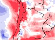 12: Anomalía de precipitación acumulada (porcentaje de lo normal) pronosticada para la semana del 21 al 28 de Noviembre de 2017.