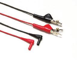 6 Cables de prueba Cables de prueba TwistGuard TL175 Las sondas cumplen con los requisitos IEC 61010-031 en materia de seguridad La envoltura extensible patentada de las puntas cumple con los