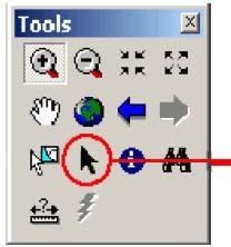 Una etiqueta puede ser movida o eliminada con la herramienta Seleccionar elementos en la Barra de herramientas.