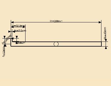 2.3. Barra de mandrinar para torno (T3) Figura 2.3 Herramienta para mandrinar. 3. Hoja de fases El material de la pieza es un acero suave, F-612.