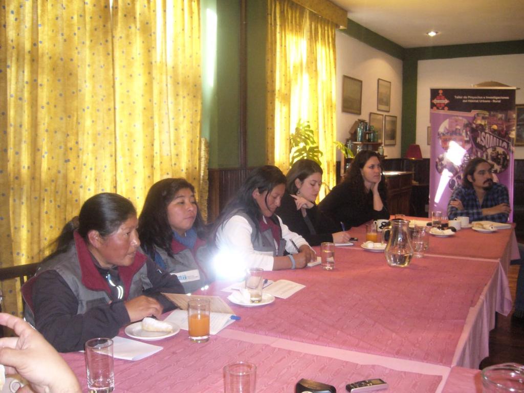 Los evaluadores dieron a conocer un resumen de todas las actividades que realizaron durante su estadía en Bolivia, las diferentes entrevistas a autoridades de los
