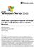 Guía paso a paso para empezar a trabajar con Microsoft Windows Server Update Services