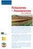 Rotaciones. Asociaciones. de cultivos. Biharko Lurraren Elkartea. Monográficos Ekonekazaritza nº 7 2005