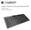 Logitech Bluetooth Illuminated Keyboard K810 Setup Guide Guide d installation