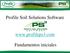 Profile Soil Solutions Software. www.profileps3.com. Fundamentos iniciales