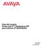 Guía del usuario Avaya one-x Deskphone SIP para teléfono IP 9630/9630G