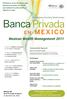 EN MEXICO. Mexican Wealth Management 2011. Networking & Building Relationships