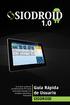 1.0. Guía Rápida de Usuario SIODROID. El primer software profesional de TPV para terminales basados en sistemas operativos Android