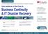 Business Continuity & IT Disaster Recovery