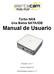 Turbo NAS Una Bahía SATA/IDE Manual de Usuario