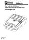 ZQ110. Manual de utilidades para impresoras móviles con tecnología ios. P1069078-041 Rev. 1.01