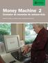 Money Machine 2 Contador de monedas de autoservicio