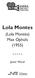GUÍAS PVY PARA VER Y ANALIZAR. Lola Montes. (Lola Montès) Max Ophüls (1955) * * * * * Javier Moral