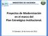MINISTERIO DE HACIENDA. Proyectos de Modernización en el marco del Plan Estratégico Institucional.