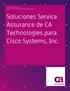 Soluciones Service Assurance de CA Technologies para Cisco Systems, Inc.