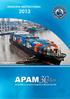 CONTENIDO. Cuerpo Administrativo con la que cuenta APAM. Agencias Marítimas asociadas con Licencia Vigente al 2014